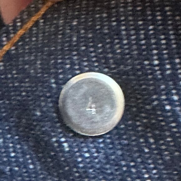 Vintage 1970s Levi’s 684 Big Bells Blue Jeans, Orange Tab, 37.5x30.5, Deadstock - Picture 8 of 11